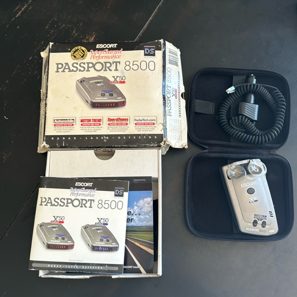 Radar Detector Escort Passport 8500 X50 Display